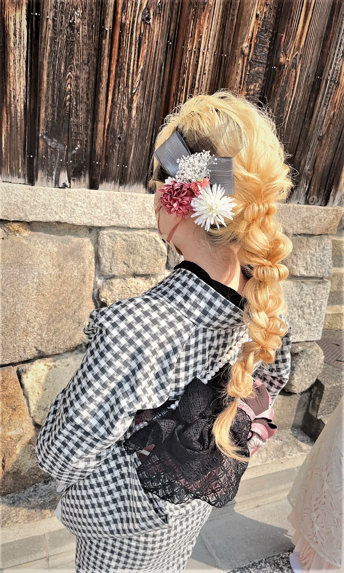 Kyoto kimono rental hair set
