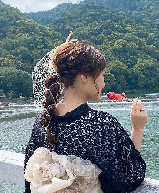 Kyoto kimono rental hair set