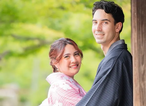 Kyoto kimono rental plan for Couples