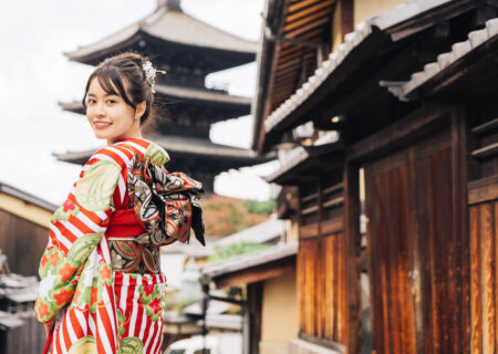 【京都日帰り旅】レンタル着物で京都を楽しもう！