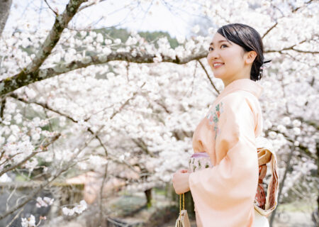 春の京都で桜と和装ロケフォト｜おすすめ桜撮影スポットを紹介