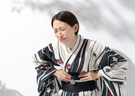 京都で着物レンタルをした時の緊急対応／着物の腰紐が苦しい時