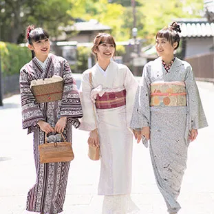 List of kimono rental in kyoto