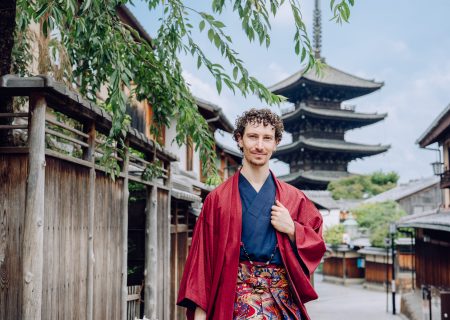 男性も京都で和服を楽しもう！浴衣・着物・袴で気軽に京都散策