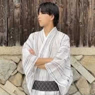 Nara in Kimono rental | Experience Japan through Tea Ceremony Activities｜Men's yukata