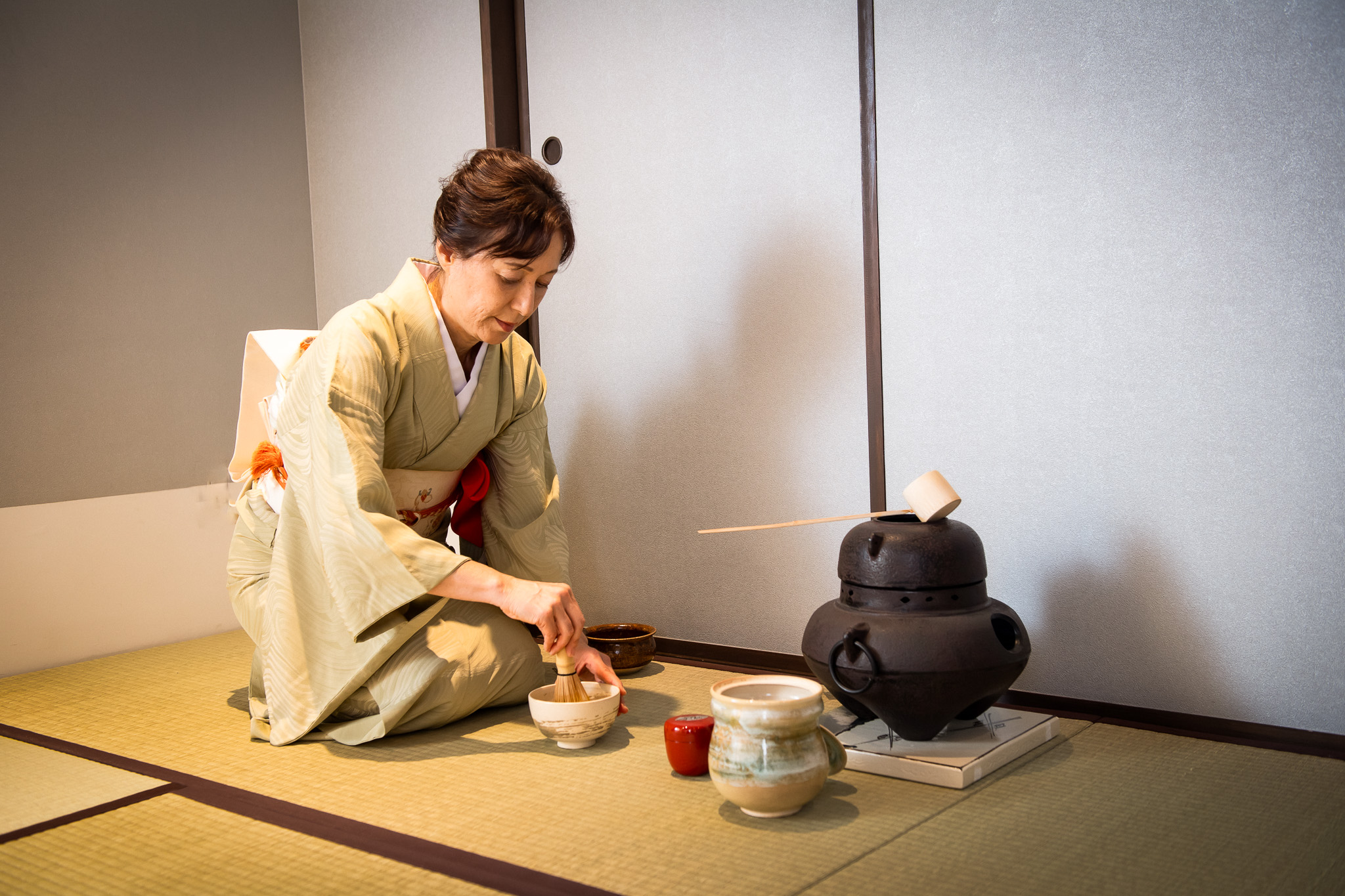 Nara in Kimono rental | Experience Japan through Tea Ceremony Activities｜Tea ceremony experience