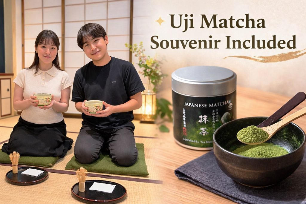 Nara in Kimono rental | Experience Japan through Tea Ceremony Activities｜【Limited】Tea Ceremony with Matcha Souvenir