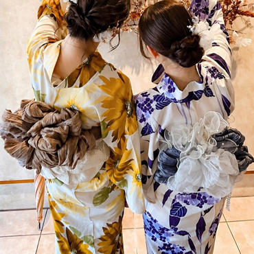 Nara in Kimono rental | Experience Japan through Tea Ceremony Activities｜Obi belt