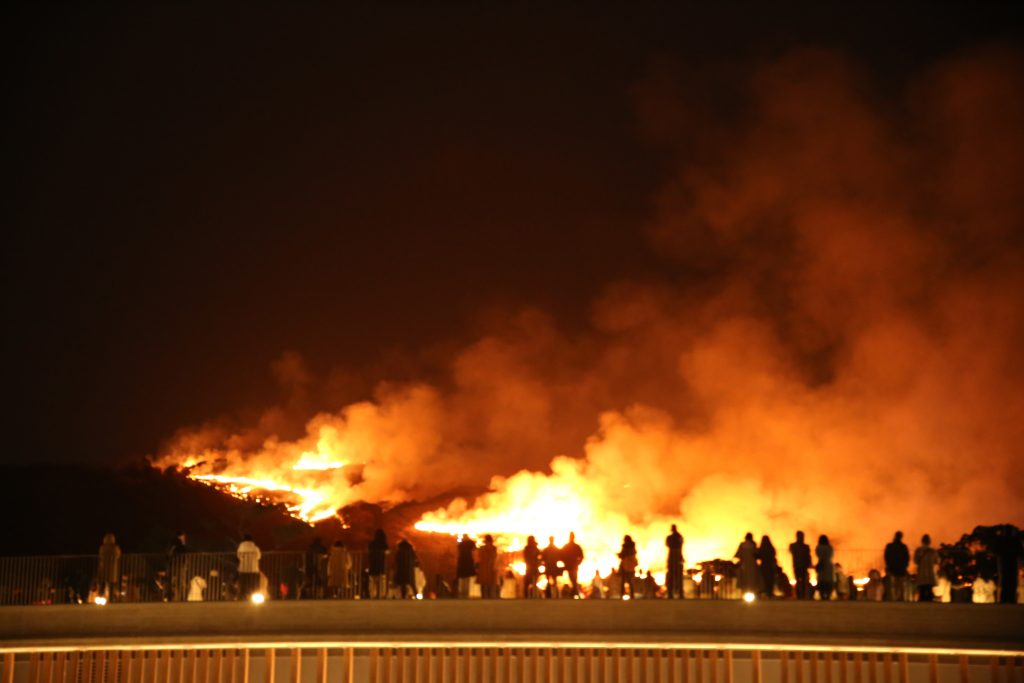 奈良で 着物レンタル 和文化体験 ロケーション撮影｜わぷらす奈良｜【2026】若草山焼き｜有料観覧席＆日程・花火・見どころまとめ🦌