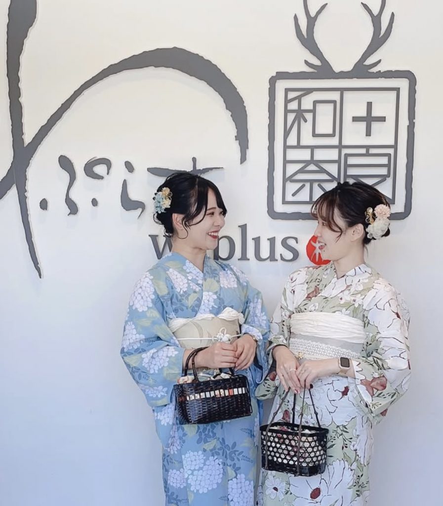 Nara in Kimono rental | Experience Japan through Tea Ceremony Activities|A perfect yukata outfit for summer👘🍉 Enjoy a cool and fun stroll through the ancient city of Nara🎵