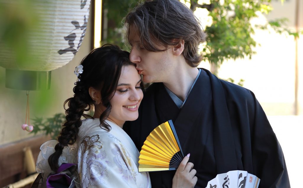 Nara in Kimono rental | Experience Japan through Tea Ceremony Activities｜Nara Luxury Kimono Couple Photoshoot Plan