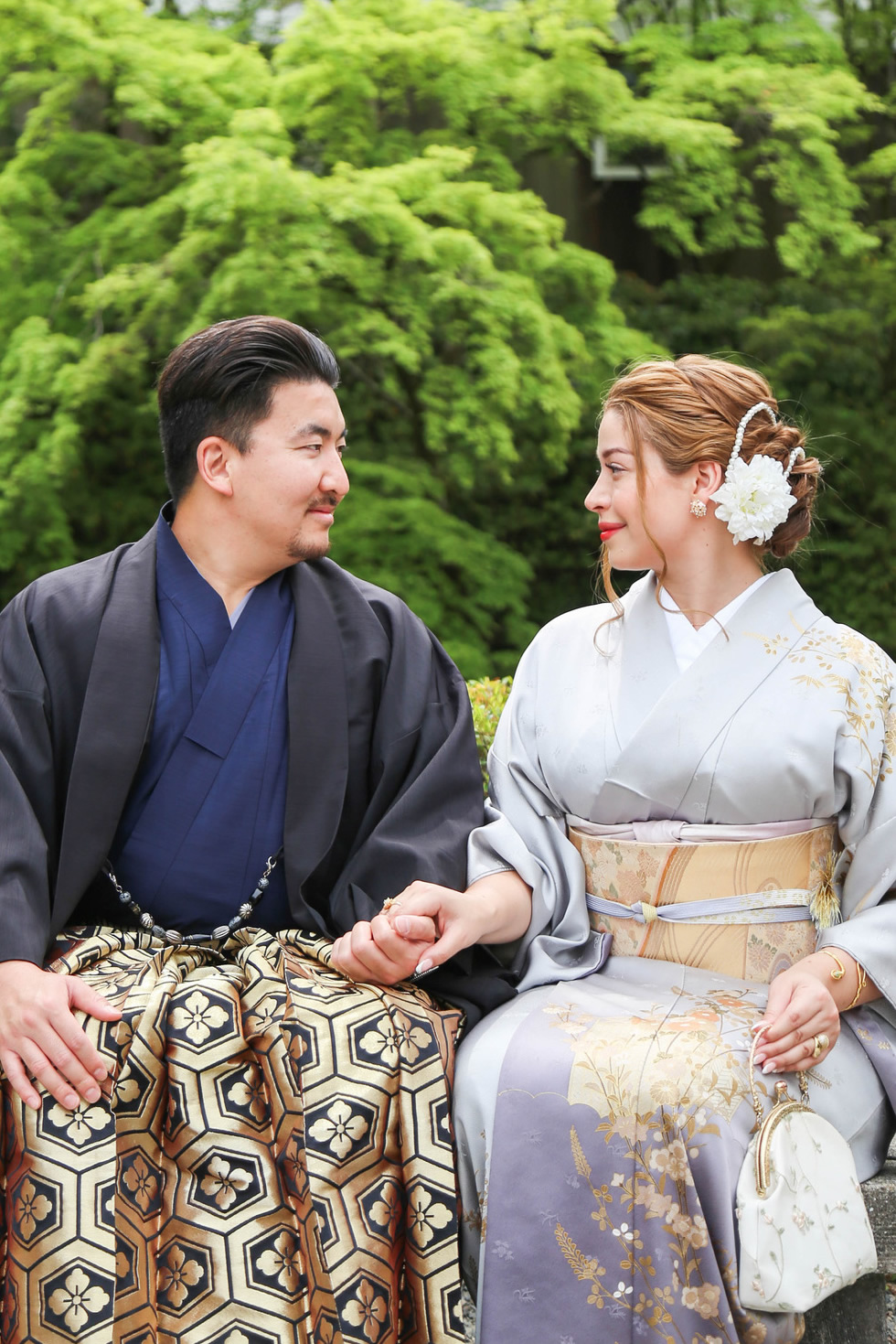 Nara in Kimono rental | Experience Japan through Tea Ceremony Activities｜Nara Luxury Kimono Couple Photoshoot Plan