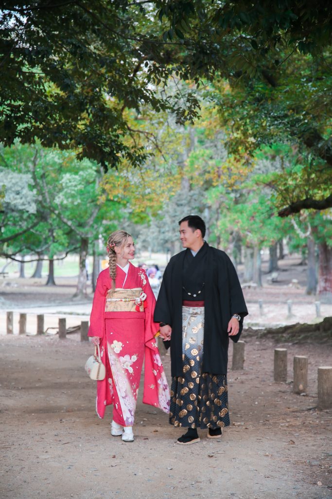 Nara in Kimono rental | Experience Japan through Tea Ceremony Activities｜👘 Explore Nara’s Spiritual Power Spots in Kimono ⛩