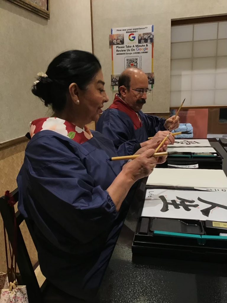 Nara in Kimono rental | Experience Japan through Tea Ceremony Activities|What’s the Difference Between Solid and Liquid Calligraphy Ink?